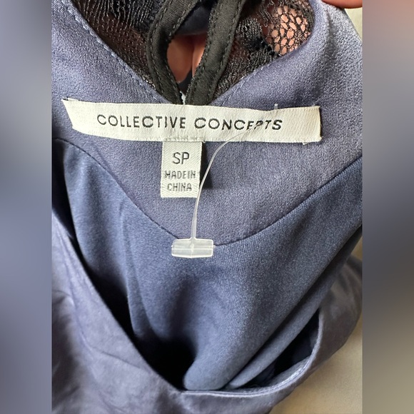 Collective Concepts Navy Mini Dress - Picture 5 of 5